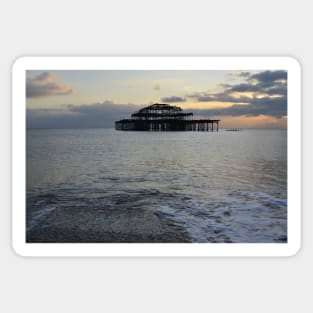 Brighton West Pier Sticker